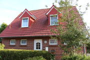 Das Haus mit dem Eingangsbereich