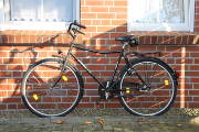 Herrenfahrrad in schwarz